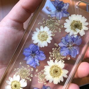 Clear iPhone 6/6s Real Pressed Flowers Case